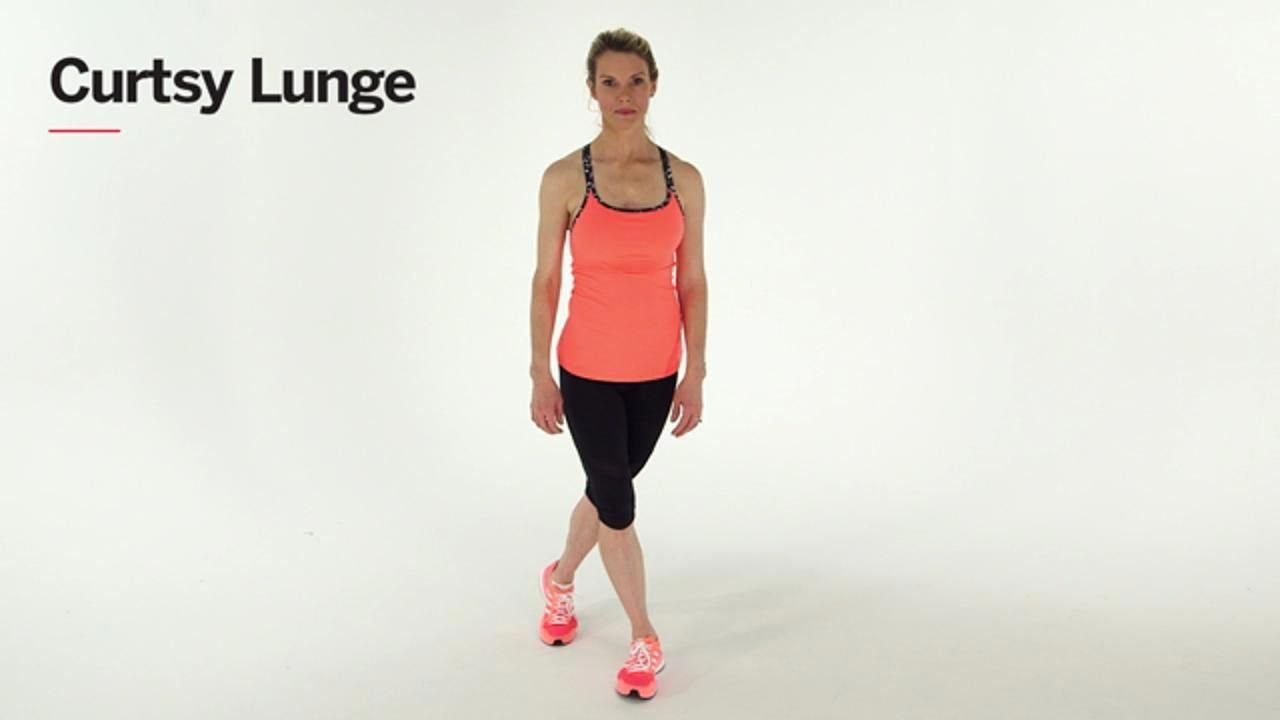 Curtsy Lunges