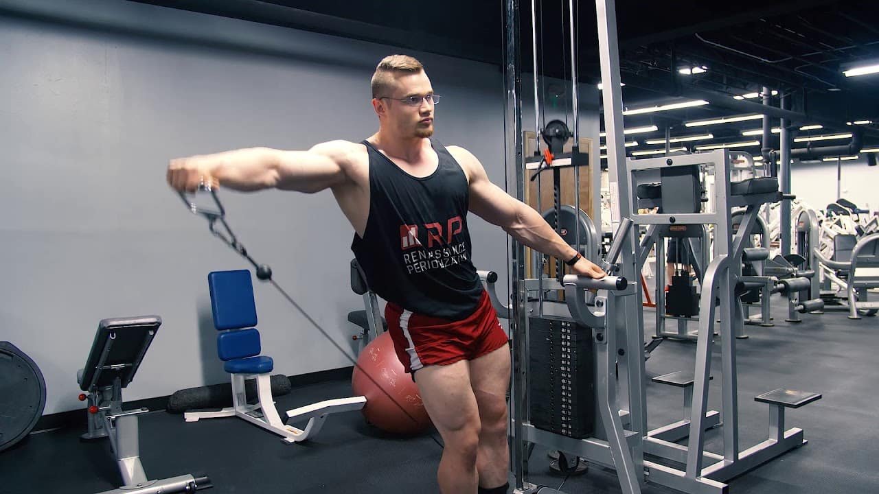 Lateral Raises with Cables