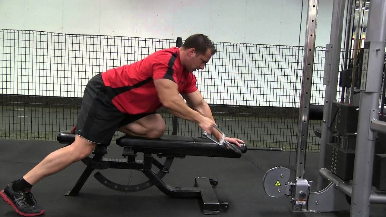 Single-Arm Cable Pullover