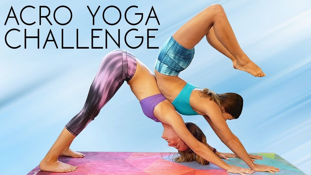 Acro Yoga Throne Pose
