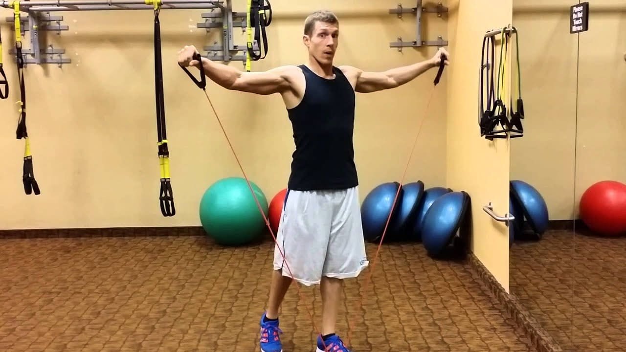 Resistance Band Lateral Raise