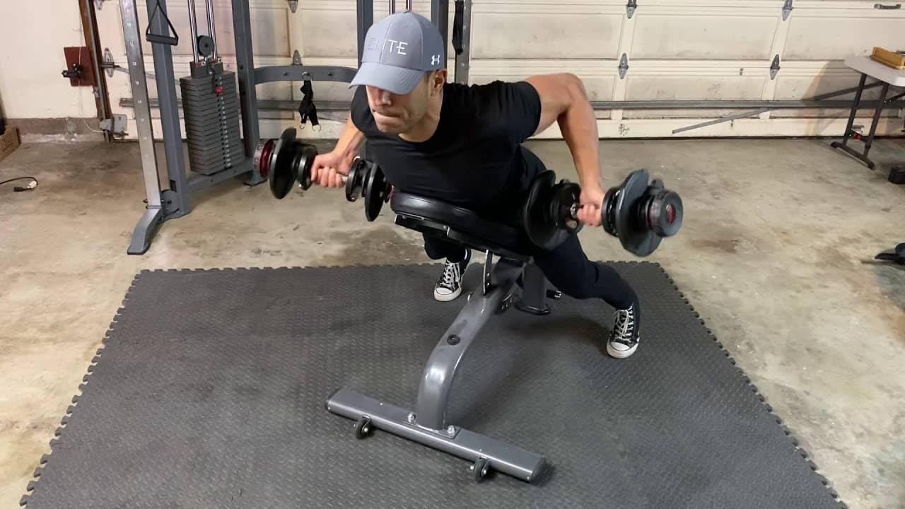 Reverse Grip Dumbbell Row