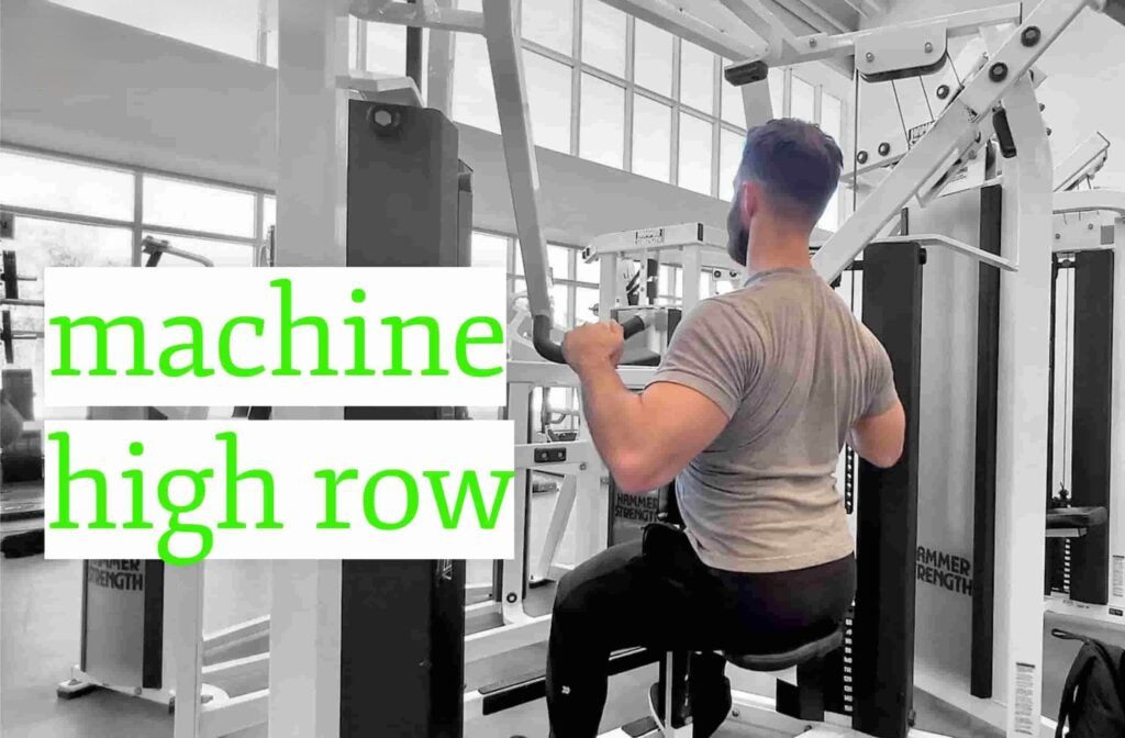 High Row Machine