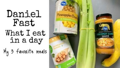 7-Day Daniel Fast Meal Plan