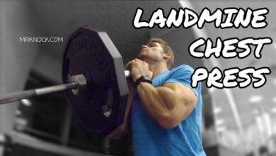 Landmine Chest Press MRKNOCK.COM